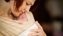 Photo illustrating Hannah being blessed with a baby, Samuel.